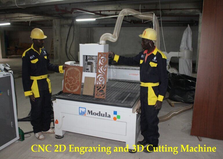 CNC 2D ENGRAVING AND 3D CUTTING MACHINE